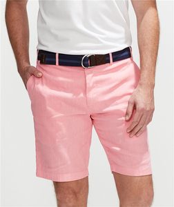 Shorts de golf pour hommes de haute qualité, coupe classique, décontractés, couleur unie, polyester, imperméables, taille élastique, taille mi-haute, avec logo personnalisé - Product Image 4
