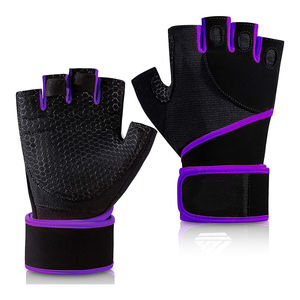 Gants de musculation personnalisés avec logo, antidérapants, durables, protection de la paume, gants de fitness - Product Image 1
