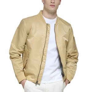 Chaquetas Bomber de Satén para Hombre de Diseño Personalizado y Alta Calidad, Chaqueta de Invierno 100% Satén con Logotipo Personalizado al por Mayor - Product Image 4
