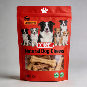 מזון אורגני לכלבים ללא דגנים, בשקית, ללא הנדסה גנטית, מתכון בשר בקר טבעי באיכות המתאימה לאכילה אנושית, באריזה בת קיימא לשמירה על טריות - Product Image 3