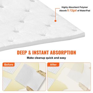 Tappetini Assorbenti Commerciali per Sversamenti 38 cm x 51 cm in Polipropilene, Tappeto Assorbente Olio che Assorbe 20 Galloni, Solo per Sversamenti di Olio - Product Image 3