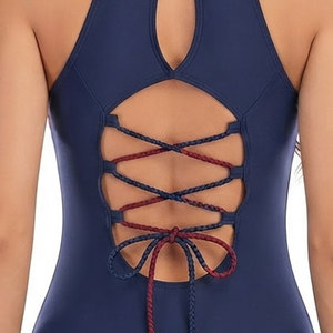 Maillot de bain léger pour femmes, conçu pour la plage, la piscine, les exercices aquatiques, avec tissu extensible doux et confort durable - Product Image 5