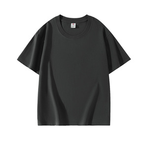 เสื้อยืด OEM ยูนิเซ็กซ์ ผ้าฝ้ายแท้ 220 กรัม แขนสั้น ระบายอากาศดี ตัดเย็บช่วงไหล่ ทรงหลวม สวมใส่สบาย เหมาะกับฤดูร้อน สีพื้น แฟชั่น - Product Image 5
