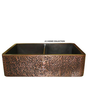 Éviers en cuivre de qualité supérieure au design fonctionnel, finition dorée, élégants et personnalisés pour les hôtels, les villas, les complexes hôteliers, utilisation dans les salles de bain, prix de gros - Product Image 3