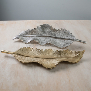 Jarrón de suelo redondo de aluminio con hoja de oro moderna y bandeja para plantas, alta demanda, decorativo para el hogar, personalizado, precio bajo, venta al por mayor a granel - Product Image 3