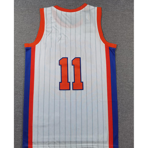 Maillot de basket personnalisé par sublimation, impression du nom de l'équipe, polyester/coton, séchage rapide, sans manches, maillots de basket personnalisés - Product Image 3