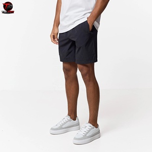 Conjunto Deportivo para Hombre con Capucha, Chaqueta Ligera con Cierre Completo y Pantalones Cortos de Color Sólido, Ropa Deportiva de Secado Rápido para Primavera, Conjunto de Pantalones Cortos de Nailon - Product Image 5