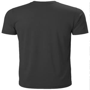Custom Plain Men <b>Charcoal</b> Grey <b>T</b> <b>Shirt</b> Short Sleeve Crew Neck Casual Cotton Tee Solid Color Basic Daily Wear Apparel Manufacture - Product Image 2