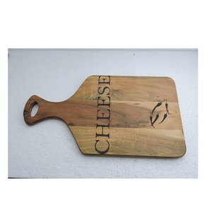 Planche à fromage et planche à découper rondes en bois d'olivier écologiques, ustensiles de cuisine, décoration pour restaurants et hôtels, pour couper les légumes et les aliments. - Product Image 6