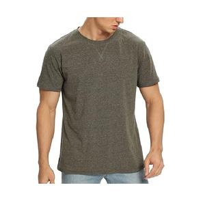 Nouvelle collection de t-shirts pour hommes, élégants, unis, décontractés, à manches courtes, 100% coton, prix d'usine du Bangladesh. - Product Image 3