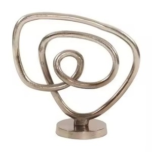 Accent Vintage Metal Sculpture Figurine Decorative Showpiece Home Living Room Office Table - Product Image 5
