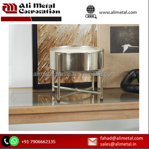 Bougie en cire coulée à la main argentée en métal votive avec support idéal pour la décoration de festival et d'occasion Personnalisation - Product Image 4