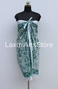 Wholesale Digital Print Medium Lightweight Eco-Friendly Cotton Quick Dry <b>Scarf</b> Set <b>Indian</b> Floral Women Stoles Assorted (22x72") - Product Image 2