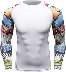 Fabricant OEM de Rash Guards pour Hommes Personnalisés de Qualité Supérieure, Sublimation, Manches Longues, Grandes Tailles, Durables - Product Image 6