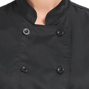 Cook Wear <b>Chef</b> Jackets in Best Price Wholesale Custom Logo Button Closure <b>Chef</b> Jacket For Ladies Full Customized <b>Chef</b> Coat - Product Image 3
