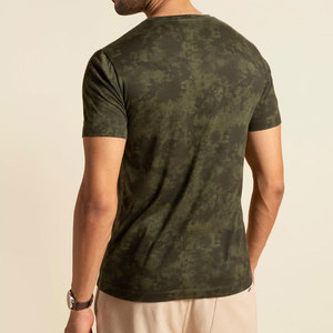 Soft <b>Stretch</b> Fabric Tee for Daily Wear Sports Activities & Street Fashion <b>Men</b> Regular Fit Cotton T Shirt For Summer Outdoor Wear - Product Image 5