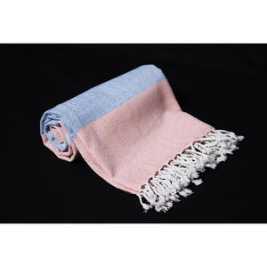 Toalla de Playa Turca Fouta - Diseño de Rayas Tejidas con Logotipo Personalizado, 100% Algodón, Secado Rápido y Absorbente, Ecológica y de Lujo - Product Image 2