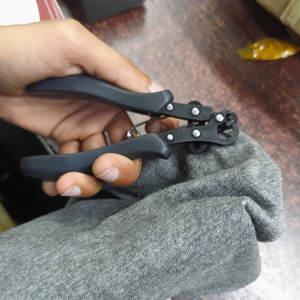 Pince à boucler pour la fabrication de bijoux, tailles 1,5 mm, 2,25 mm, 3 mm, acier inoxydable de haute qualité, précision, Zetomed Pro - Product Image 3