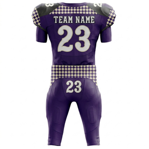 Équipement d'entraînement de football américain en cuir PU, taille officielle américaine, manches courtes - Product Image 5