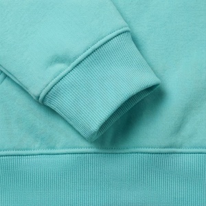 Premium Design Custom Made Women <b>Large</b> Size Pullover Hooded Knitted Lightweight Anti Pilling Breathable Cotton Tops - Product Image 6