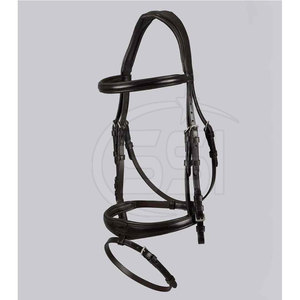 Bridon de cheval pleine taille en cuir de haute qualité à finition lisse pour l'entraînement équestre et les aventures en plein air 2026 Confortable - Product Image 4