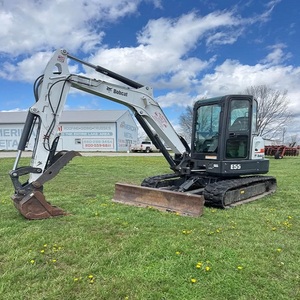 รถขุดขนาดเล็ก Bobcat E55 ขนาด 5.5 ตัน แบบตีนตะขาบ เครื่องยนต์ Kubota ทรงพลัง อุปกรณ์เคลื่อนย้ายดินมือสอง ส่งออกตลาดต่างประเทศทั่วโลก - Product Image 2