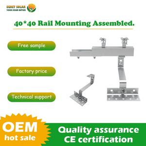 Großhandelslieferant Aluminium-Montagesystem für Solarmodule auf Dächern Nachführprofil Solarschiene Montageschiene aus Aluminium für Solarmodule - Product Image 2