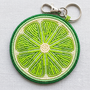 Porte-clés unique fait main en perles tissées avec fonction changeante de couleur et motif chat de dessin animé pour la décoration de sacs et comme breloque de sac à main - Product Image 1