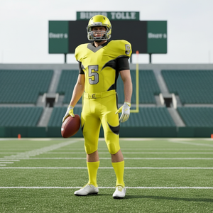 2026 Hot Selling Custom American Football Uniform <b>Set</b> Breathable Impact Resistant Athletic Armor Jersey Pants Helmet Sports Kit - Product Image 3
