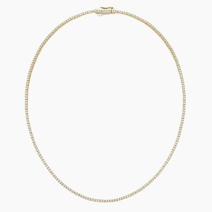 จี้อินฟินิตี้สุดหรู ประดับเพชรแล็บโกรว์ สร้อยคอทองคำ 10 กะรัต |   เครื่องประดับผู้หญิงสุดฮิต |   ไอเดียของขวัญสุดโรแมนติก ปี 2026 ชุบโรเดียม - Product Image 2