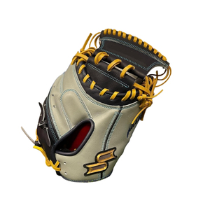 Hot Selling Professional Adjustable Cowhide Leather <b>Baseball</b> Catching <b>Gloves</b> Non Slip Comfort Fit Training Youth Adults Keeper - Product Image 2