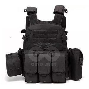 OEM Service <b>Wholesale</b> Tactical Vest Lightweight Sublimation Tactical Vest Solid Color Tactical Vest - Product Image 6