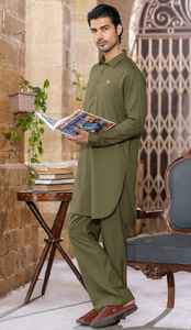 Kurta Shalwar Casual Térmica Cosida al por Mayor para Hombre, Diseño Pakistaní, Multicolor, Lavable y Listo para Usar, Tallas Grandes - Product Image 4