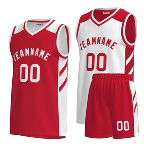 ชุดยูนิฟอร์มบาสเก็ตบอลคุณภาพสูงแบบกำหนดเองสำหรับผู้ชาย เสื้อเจอร์ซีย์แบบซับลิเมชั่น กางเกงขาสั้น ระบายอากาศได้ดี ผลิตจากโพลีเอสเตอร์ ชุดทีม OEM ตัดเย็บแบบไร้รอยต่อ - Product Image 3