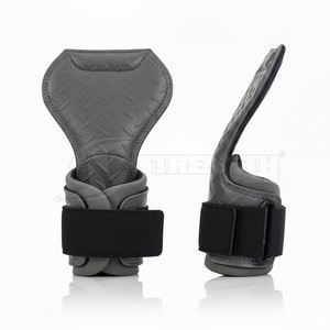 Agarraderas de cuero resistentes para levantamiento de pesas, ideales para gimnasio, para estabilidad del núcleo y levantamientos pesados. - Product Image 6