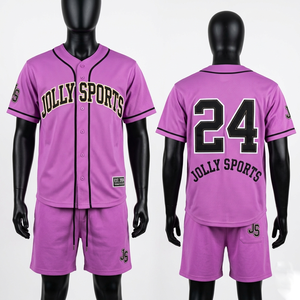 Mens Baseball Jersey And Shorts <b>Set</b> 160 GSM Premium Polyester Red Star Graphic Sublimation Custom Logo short <b>set</b> for men's - Product Image 6