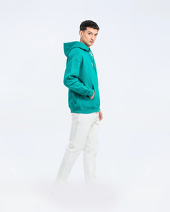 <b>Men</b>’s Classic Fit Hoodie – Solid Color Premium Quality OEM Custom Hoodie – Thick Cotton <b>Pullover</b> <b>for</b> Printing Wholesale Hoodie - Product Image 4