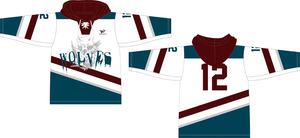 Camisetas de Hockey sobre Hielo Personalizadas con Logotipo, Uniformes de Hockey sobre Hielo Transpirables con Bordado y Sublimación - Product Image 5