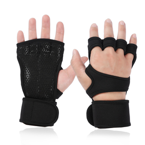 High Quality Fitness Training Anti Slip Waterproof UV Protection <b>Weight</b> Lifting Gloves Padded Grip Breathable Full Finger - Product Image 2