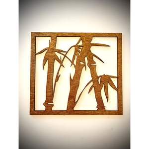 Decoración de Pared Moderna de Madera MDF Cortada con Láser, Elegante Adorno de Pared con Diseño Intrincado - Product Image 3