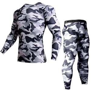 <b>Men's</b> Fitness Wear Set Quick Dry Stretch Breathable Gym Workout Running Training Activewear Sports Clothing Set <b>for</b> Performance - Product Image 3