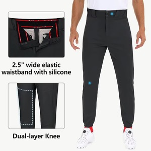 Pantalons de baseball pour hommes de haute qualité, respirants, grandes tailles, vente en gros, logo et design personnalisés, pantalons de baseball pour hommes les plus vendus - Product Image 3