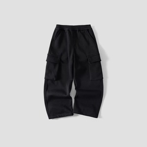 Boy Kids <b>Cargo</b> <b>Pants</b> Casual Outdoor Cotton <b>Stretch</b> Comfortable Everyday Wear Multiple Pocket Design - Product Image 5
