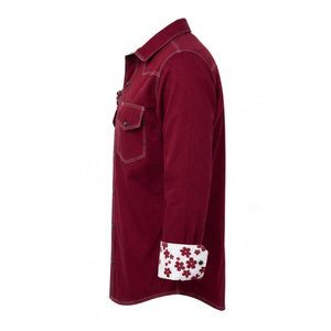 Chemise FR pour hommes, chemise ignifuge Cat-2 avec bandes réfléchissantes haute visibilité, conforme aux normes ATPV 8.7 Cal/cm² NFPA 70E & 2112 - Product Image 4