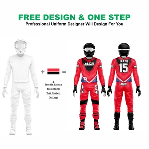 Wholesale Factory Direct Top Trending Flou Color Sublimation Printing Breathable Fabric Motocross MTB Dirt Bike Racing Uniforms - Product Image 2