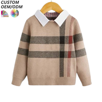 Pull en coton tricoté unisexe de qualité supérieure, écologique, respirant, anti-plis, décontracté, pour l'hiver, support OEM ODM