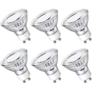 Lampadine LED GU10 non dimmerabili da 4W, luce calda morbida 2700K, ricambio per faretti a incasso, confezione da 100 lampadine - Product Image 1