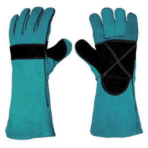 CAPTAIN INDUSTRY Guantes de Soldadura de Cuero de la Mejor Calidad, Protección UV, Antideslizantes, Última Moda, Protección para las Manos, Duraderos, Mangas Largas - Product Image 3