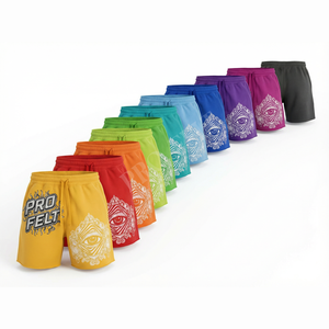 Pantalones Cortos Deportivos para Hombre, 100% Algodón, Calidad Premium, Estilo Vintage, Lavado Ácido, Impresión Personalizada, Ecológicos, Transpirables - Product Image 1