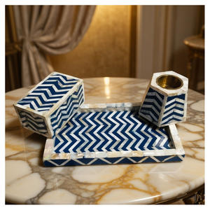 Quemador de Incienso de Lujo con Incrustaciones de Madreperla, Diseño Árabe Mabkhar para Eid, Ramadán, Decoración del Hogar Árabe del Golfo, Venta al por Mayor de Medkhan - Product Image 2